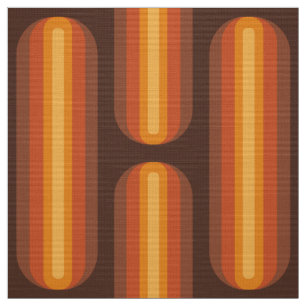 Tecido com o estilo do padrão retroativo 60s 70s