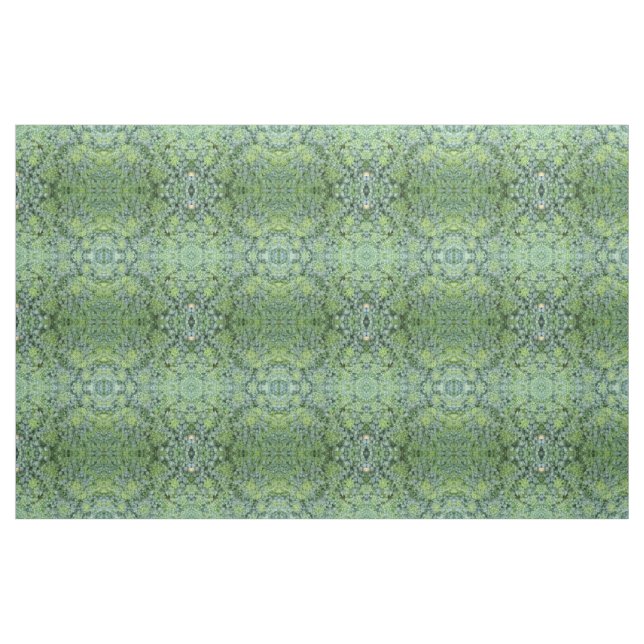 Tecido com Padrão Macro de Brócolis (Fat Quarter)
