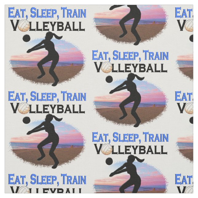 TECIDO COMA, DORME, TREM VOLLEYBALL (Modelo)