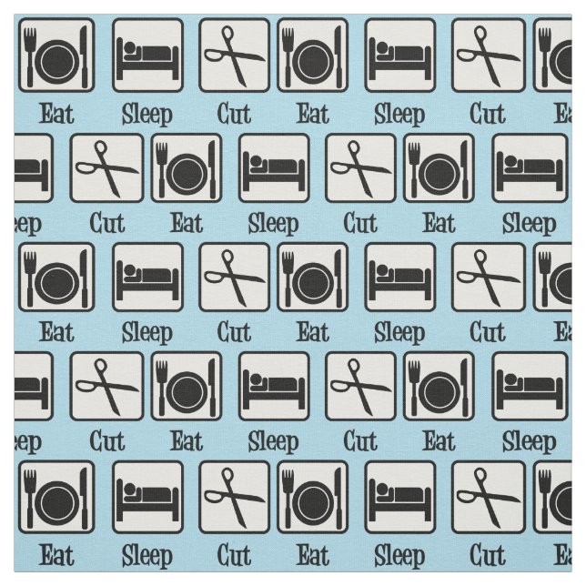Tecido Coma o cabelo de cortar o sono (Modelo)