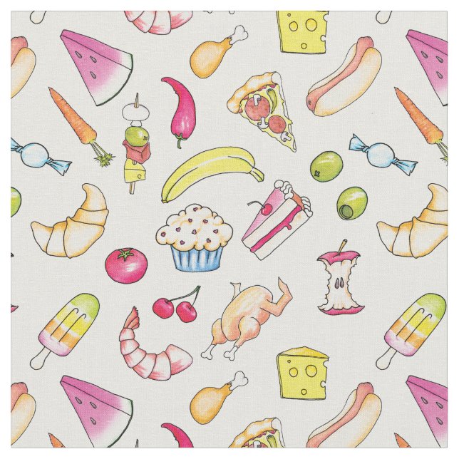 Tecido Comida (Detalhe)