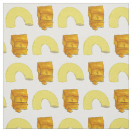 Tecido Comida Emparelhamento Elbow Macaroni Cheddar Mac &