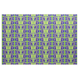 Tecido Computer Art Dragonfly (verde limão)