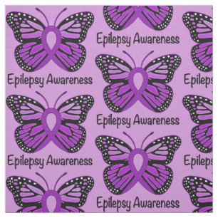 Tecido Consciência da epilepsia com fita da borboleta