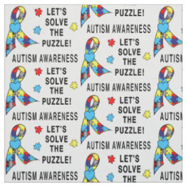 Tecido Consciência do autismo: Deixe-nos resolver o