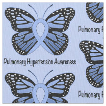 Consciência pulmonaa da hipertensão com borboleta
