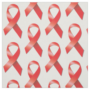 Tecido Consciência vermelha do AIDS da fita