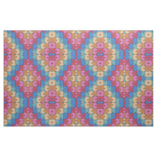 Tecido Consciencialização do Autismo - Azul Rosa - Quebra