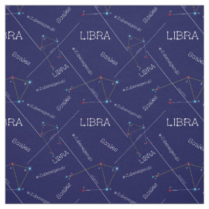 Tecido Constelação Zodiac Libra