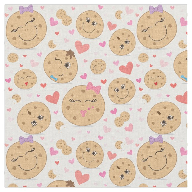 Tecido Cookie Love (Detalhe)
