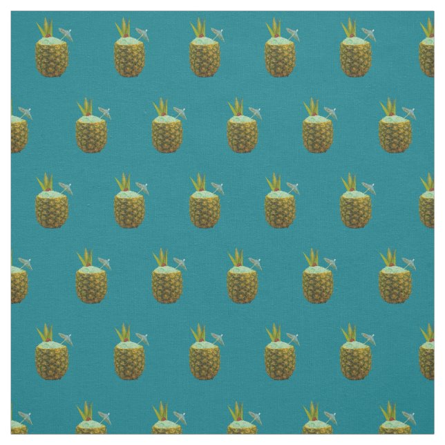 Tecido Coquetel de abacaxi (Modelo)