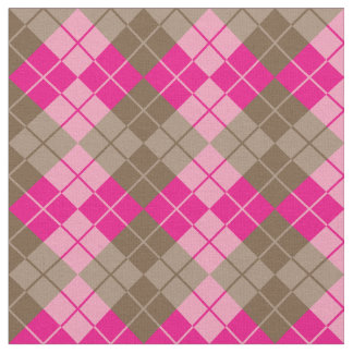 Tecido Cor-de-rosa-Brown Argyle