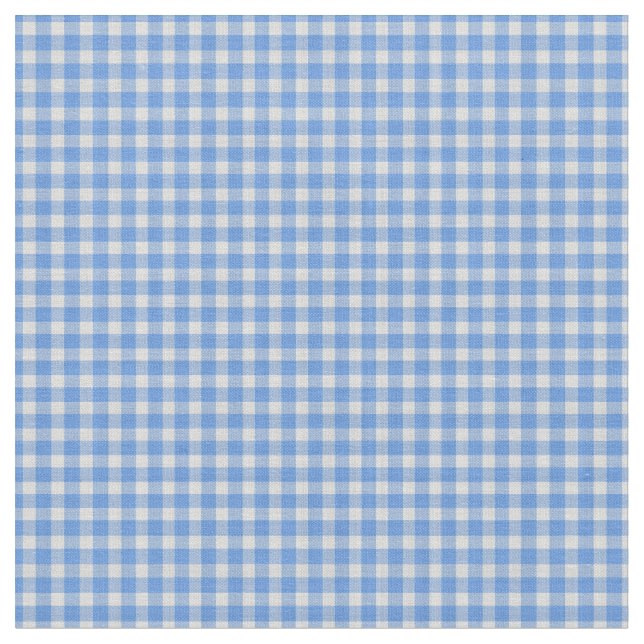Tecido Cornflower Blue Gingham Check Pattern  (Detalhe)