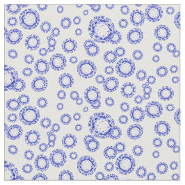 Tecido Coronavírus - Porcelana