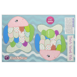 Tecido Corte e mastigue peixes de retalhos - triturar