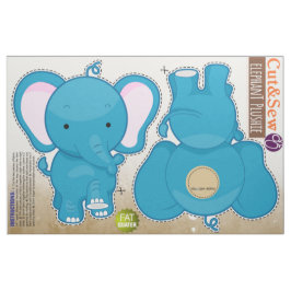 Tecido Corte e Sew: Elefante azul