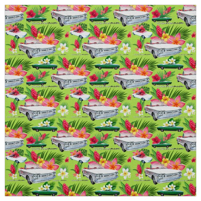 Tecido Corvair-verde convertível do EM (Modelo)