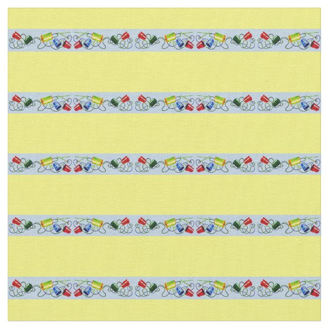 Tecido costura de noções impressão (Detalhe)