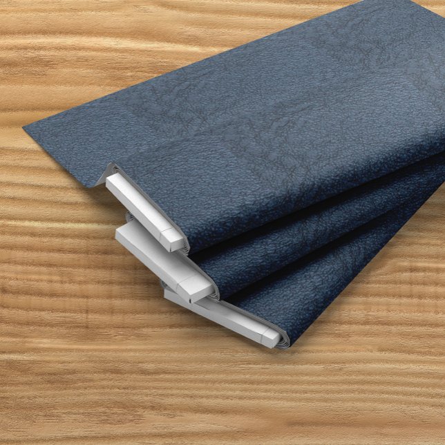 Tecido Couro Azul De Alligador (Criador carregado)