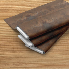 Tecido Couro vestido de Saddle Faux