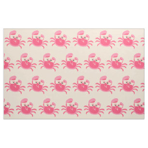 Tecido Crabby Crab Design