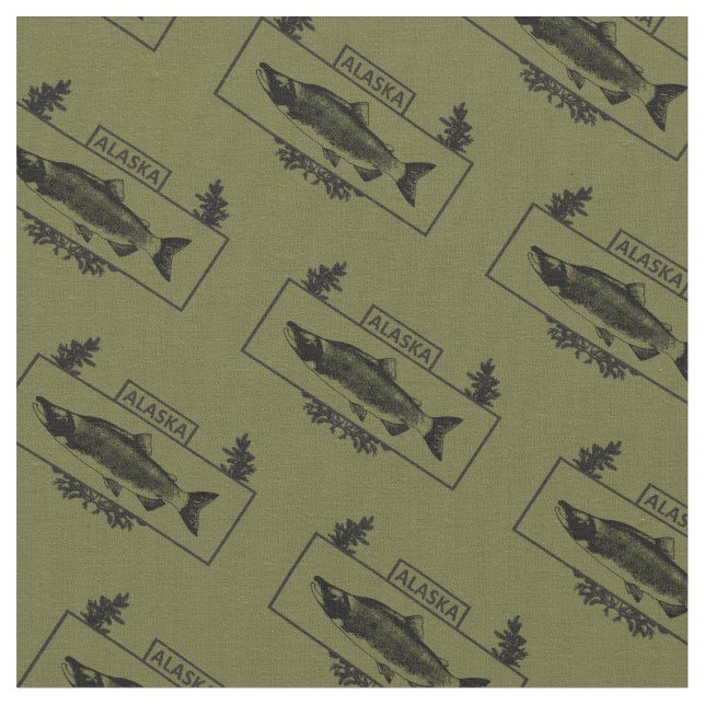 Tecido Crachá de pescadores de Combate do Alasca (Detalhe)