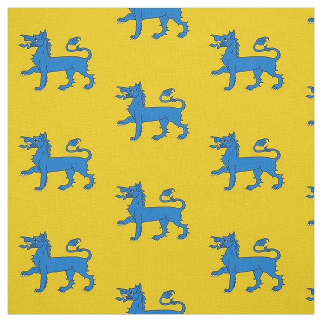 Tecido Crachá Populacional de SCA East Kingdom (Modelo)