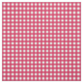 Tecido Cranberry Red Check Gingham for Home Canning Lids