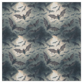 Tecido Create Your Own Gothic Bats Moonlight