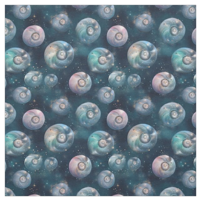 Tecido Crie Suas Próprias Bolhas Iridescentes em Espiral  (Modelo)