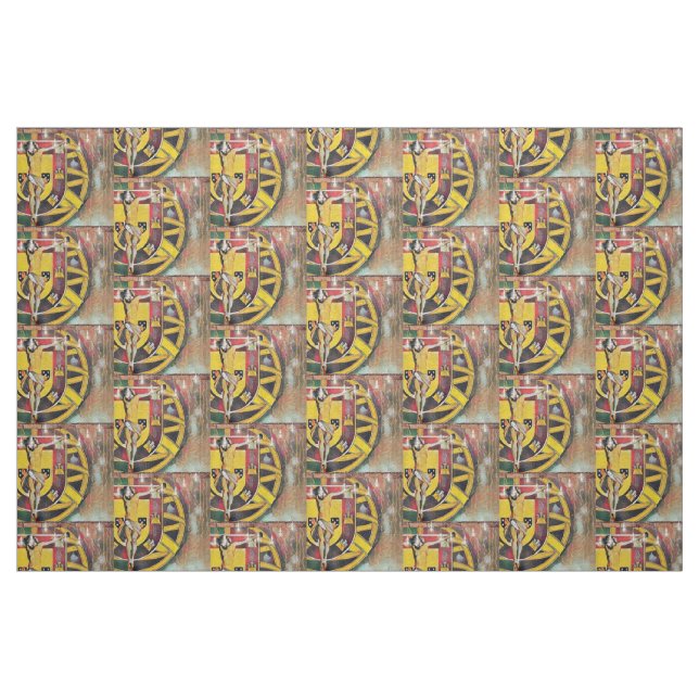 Tecido Cristo para Portugal (Fat Quarter)