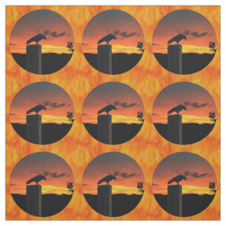Tecido Crow no Sunset v1