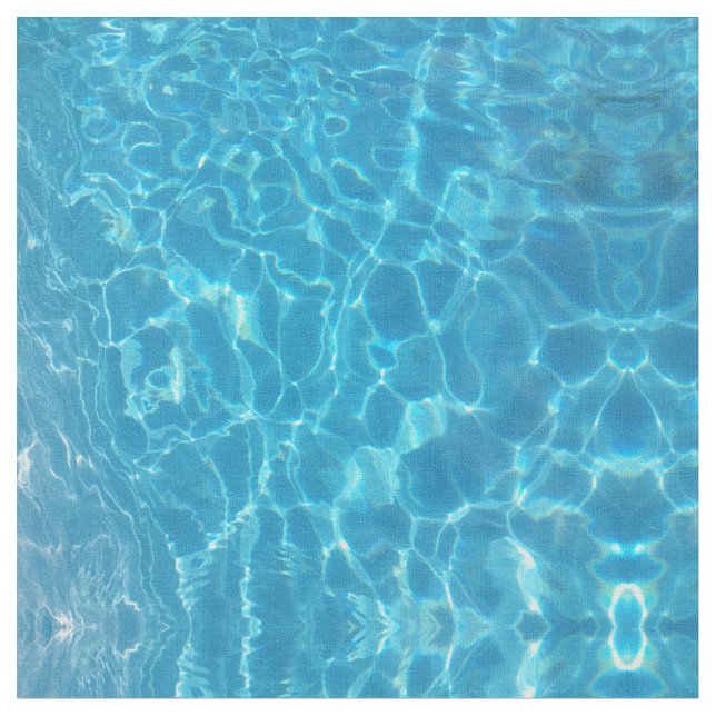 Tecido Crystal Clear Sky Blue Pool Water (Detalhe)