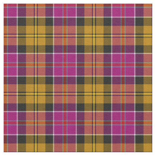 Tecido Culloden Scotland District Tartan (Detalhe)