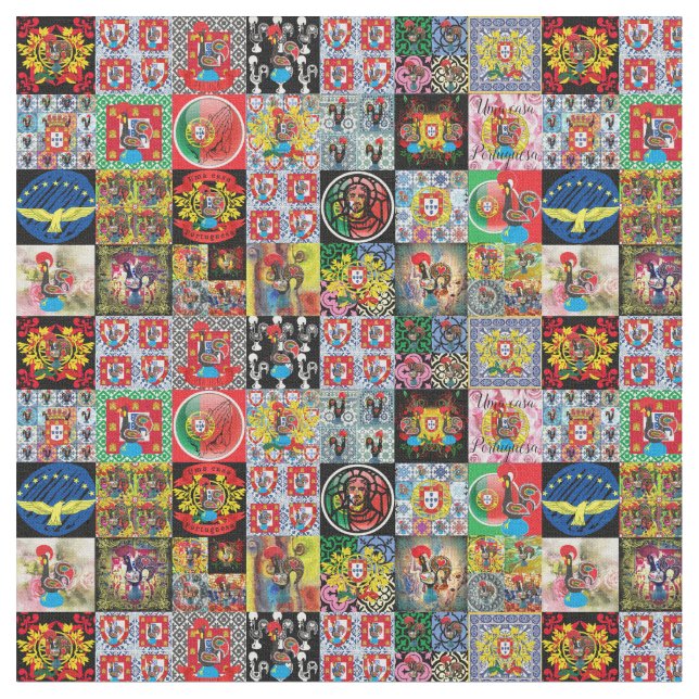 Tecido Cultura portuguesa (Detalhe)