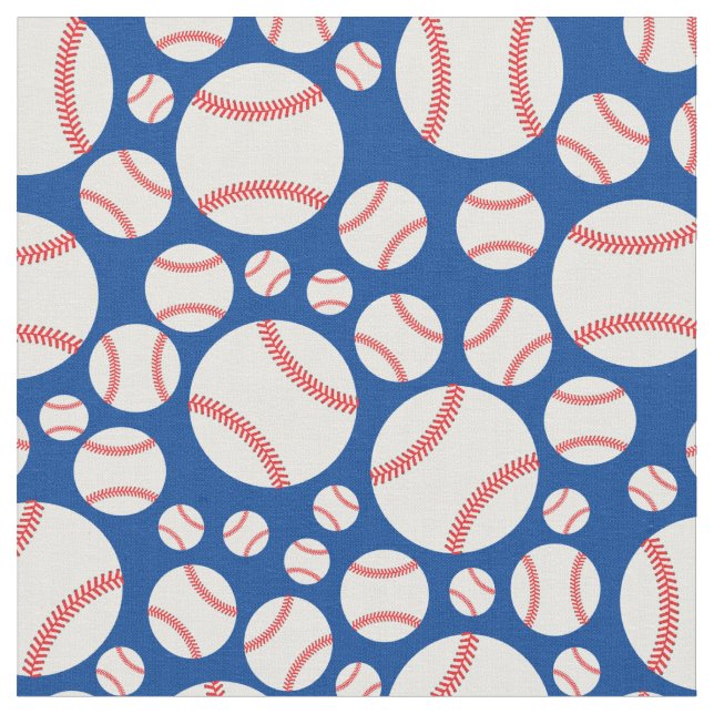 Tecido Cute desportivo de beisebol (Detalhe)