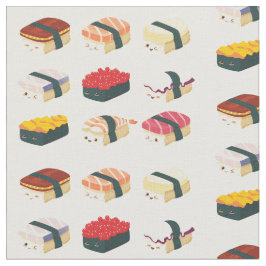 Tecido Cute Sushi