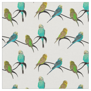 Tecido da agitação de Budgie (escolha a cor)