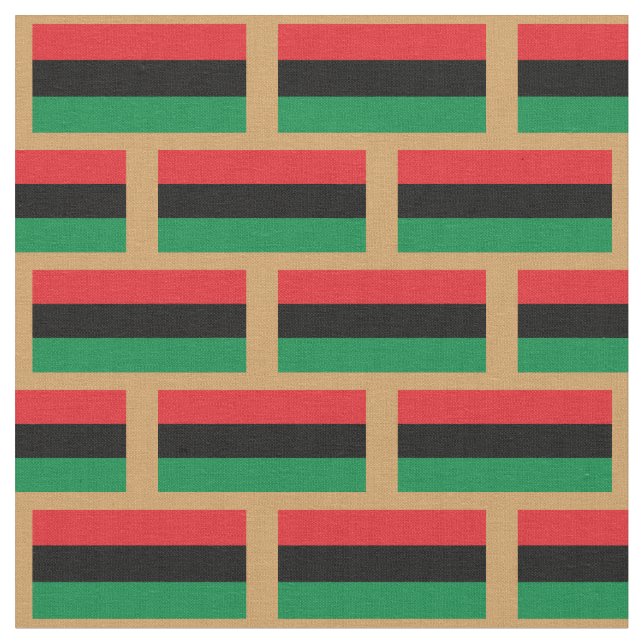 Tecido da bandeira da Unia e Moda da bandeira Pan- (Detalhe)