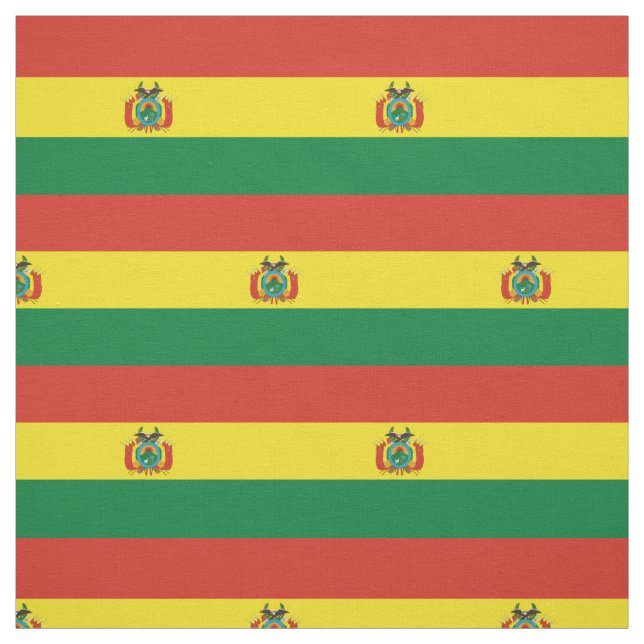 Tecido da Bandeira Patriótica da Bolívia (Modelo)