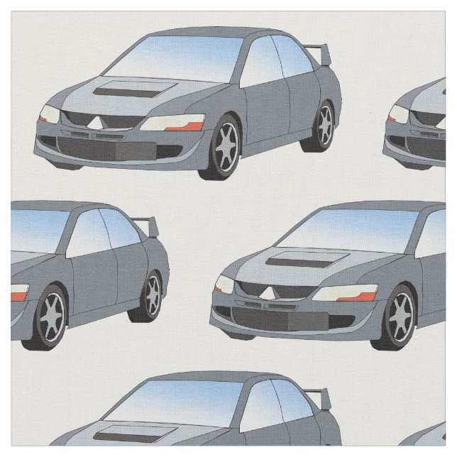 Tecido da evolução de Mitsubishi Lancer (Detalhe)