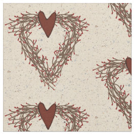 Tecido da grinalda do coração da baga da semente