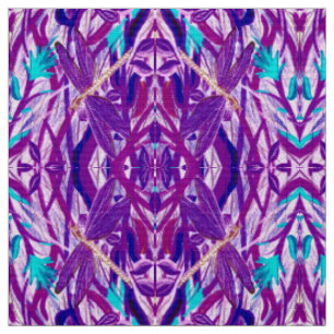 Tecido da libélula da lavanda