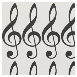 Tecido da música do Clef de triplo