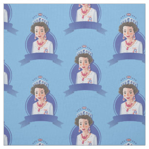 tecido da rainha elizabeth 2