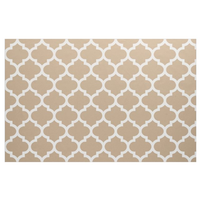 Tecido da treliça de Quatrefoil do marroquino de (Fat Quarter)