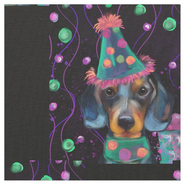 Tecido Dachshund  (Detalhe)