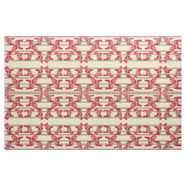 Tecido Dala Horses (Fat Quarter)