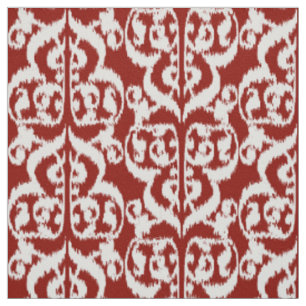 Tecido Damasco do Moorish de Ikat - obscuridade -