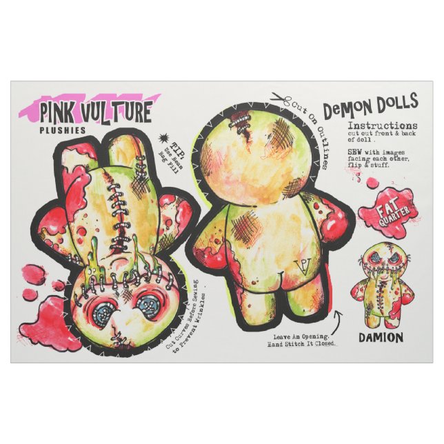 Tecido Damion (Fat Quarter)